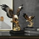 thumbnail image 3 of Águila de cabeza blanca de estilo americano, Big Peng, artesanías de resina, adornos, oficina y hotel, decoración de alta gama, 3 of 5