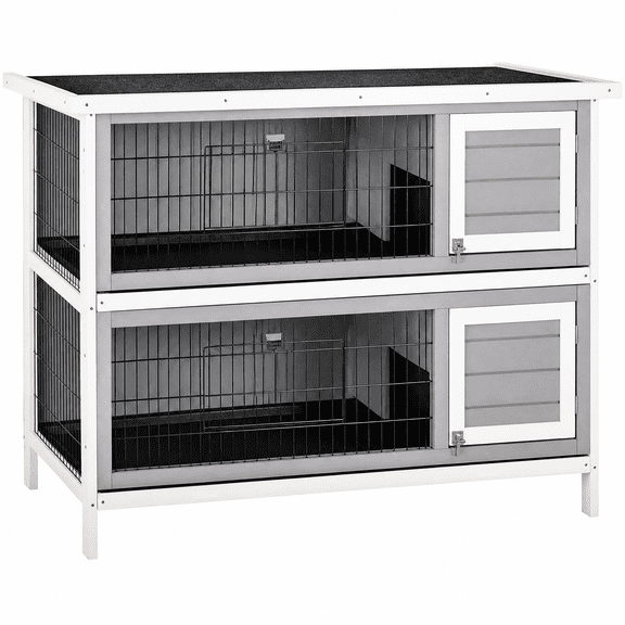 Pet House, 2-Story Large Rabbit Hutch