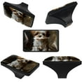 thumbnail image 4 of 4 Packs Shih Tzu Dog Puppy Crystal Glass Cabinet Knobs Drawer Handles for Kitchen Cabinets Dresser Cupboard Wardrobe Pulls Handles, 4 of 7