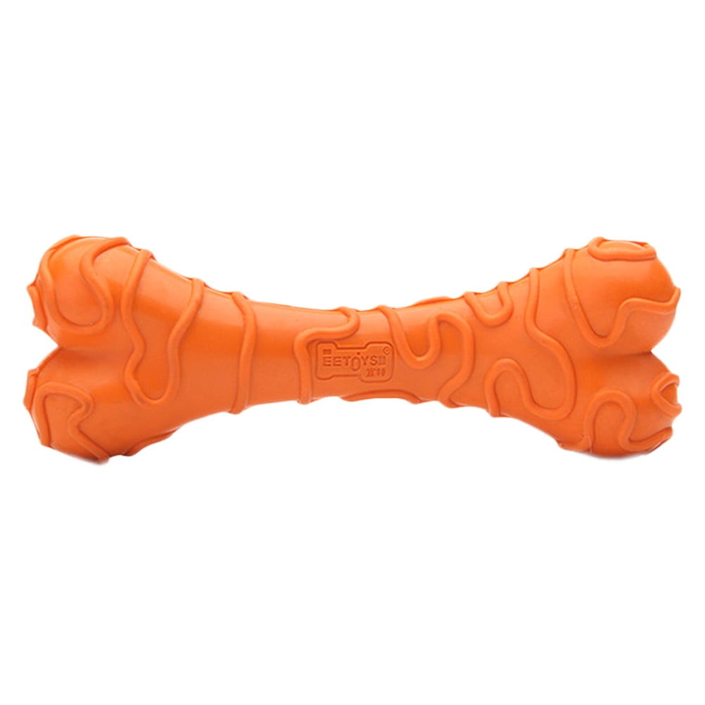 Puppy Molar Toy Bone Shaped Chewing Toy Portable Dog Teeth Clean Toy