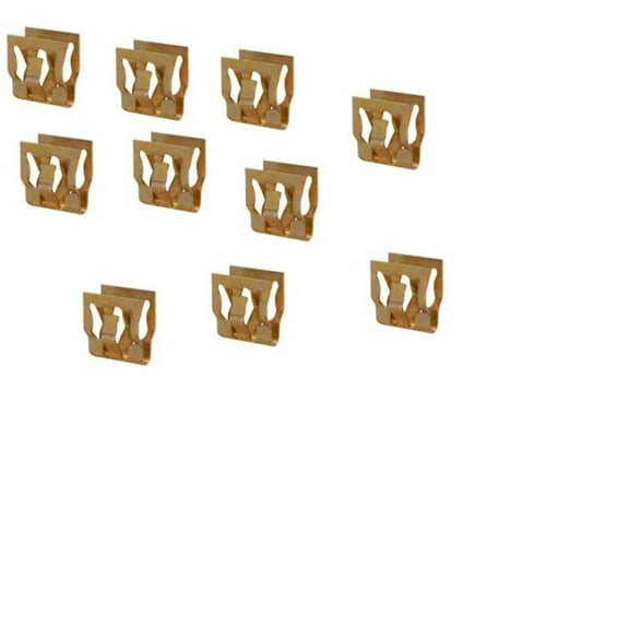 Tesla Model S Front Apron Trim Fastener Clips, Pack of 10, 2016-2021