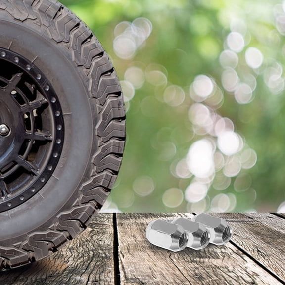 OUNONA 8-Piece Steel Car Wheel Lug Nuts Set Resistant Automotive and ATV Accessories