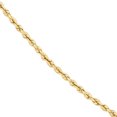 thumbnail image 4 of 14K Yellow Gold Women's 16" 2.00mm Hollow Rope Chain Necklace, 4 of 4