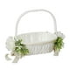 thumbnail image 4 of Cesta de boda, decoración, elegantes accesorios, cesta tejida a mano para niña de , contenedor para aniversarios, hogar, fiesta de, 4 of 9