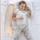 thumbnail image 5 of Almohada larga caqui para cama de niña, almohada para abrazar, almohada extendida, apoyabrazos, respaldo, cojín para sofá, 5 of 6