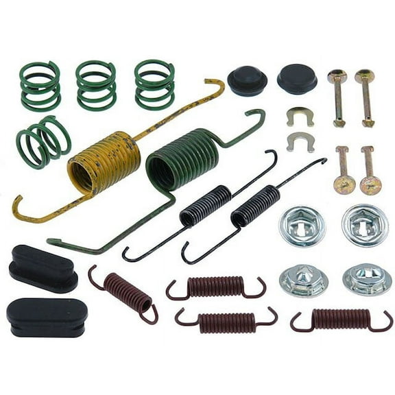 Rear Drum Brake Hardware Kit - Compatible with 2003 - 2008 Toyota Corolla 2004 2005 2006 2007
