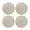 F, variant on Kilougeis Hot Sale Fall Placemats Kitchen Mat Round Placemats Set of 4 Round Table Placemats Braided Cotton Place Mats 15 inch for Kitchen Dining Table Holiday Party