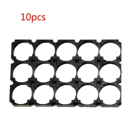 

ZUARFY 10PCS Black 21700 3x5 Battery Holder Cell Safety Brackets for 21700 Batteries