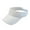 White, variant on Lavaport 6 Colors School Girls Sun Visors Women Long Brim Thicker Sweatband Caps