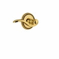 thumbnail image 2 of Grandeur 809072 Soleil Solid Brass Right Handed Passage Door Lever Set - Bronze, 2 of 6