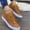 Brown, variant on women-flat-sneakers-breathable-lace-up-shoes-for-girls