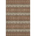 thumbnail image 2 of Addison Rugs Mayfield Premium Machine Washable Transitional Stripes Terracotta Rectangle Rug, 10' x 14', 2 of 8