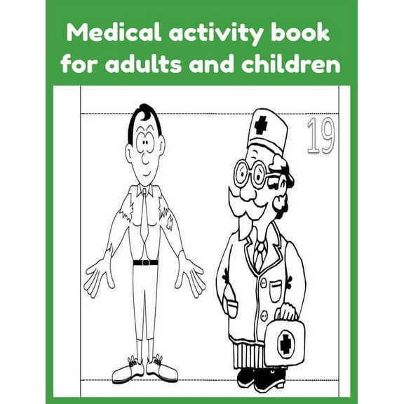 Medical activity book for adults and children, (Paperback)