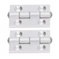 thumbnail image 4 of Bisagra de aluminio, bisagras de 2 piezas Bisagras de puerta plegables de aluminio Bisagra de gabinete Rendimiento probado, 4 of 12
