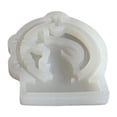 thumbnail image 3 of Resina de Pascua modelo epoxi modelo de silicona y yeso adorno con anillo círculo artesanía de bricolaje decoración de mesa para pieza central, 3 of 8