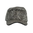 thumbnail image 2 of Top Headwear Women's Full Sparkle Rhinestone Gem Bling Baseball Cap - Metal, 2 of 4