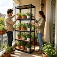 thumbnail image 5 of 2000LBS Capacity Garage Storage Shelves Heavy Duty,Adjustable Garage Storage Shelving Unit 71 "H x 35.5 "W x 15.8" D, 5 of 20