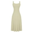 thumbnail image 6 of Royisotas Womens Dresses Plus Size Slim Sundresses Long Sleeveless Trendy Fashion Dress for Women, 6 of 6