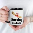 thumbnail image 5 of CafePress - Nursing Graduate Mug - 11 oz Ceramic Mug - Novelty Coffee Tea Cup, 5 of 6
