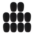 thumbnail image 2 of Paquete de 10 micrófonos de espuma para parabrisas, cubierta de micrófono de esponja, negro, 2 of 7