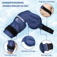 thumbnail image 5 of KingPavonini XL Shoulder Ice Pack Rotator Cuff Cold Therapy, Reusable Gel Ice Pack for Shoulder Injuries, Shoulder Ice Pack Warp for Pain Relief, Swelling, Shoulder Surgery,Blue, 5 of 7