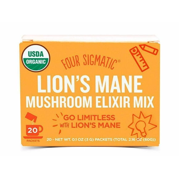 Four Sigmatic Mélange d'Élixir de Crinière de Lion (20 Sachets)