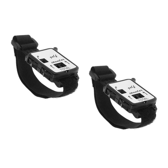 WORGEOUS 2pcs Golf Stroke Counter Clicker Handheld Golf Stroke Counter With Comfortable Grip For Accurate Score Tracking