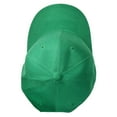 thumbnail image 4 of Plain Baseball Dad Cap Adjustable Size for Outdoor Activities Kelly Green, 4 of 6