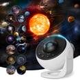 thumbnail image 1 of Proyector Galaxy Pro para dormitorio, proyector de estrellas planetario 13 en 1 con sistema solar y constelación, luz nocturna para techo, rotación 360 con temporizador, perilla ajustable, decoración, 1 of 7