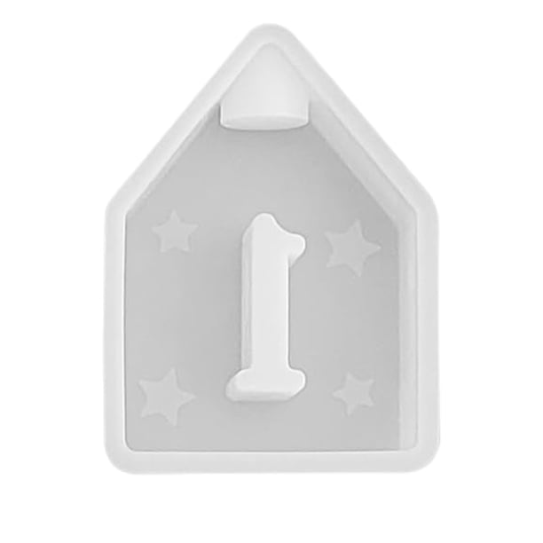 Moldes Silicona DIY 3D Navidad Molde para Resina Epoxi (número 1)