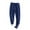 Navy, variant on Girls Fleece Lined Leggings Toddler Kids Winter Warm Basic Full Length Pants (Pink,3-4 Years)