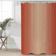 thumbnail image 2 of 72x78 Inch Shower Curtain Red Orange Ombre Bathroom Decor Waterproof Fabric Bathtub Bath Curtains Decorative Modern Gradient Abstract Art Extra Long Shower Curtain Set with Hooks, 2 of 6