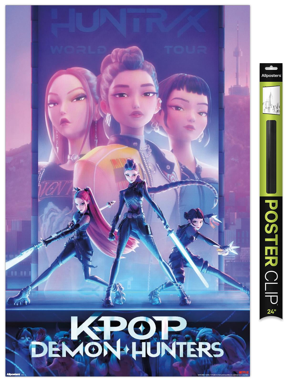 Netflix KPop Demon Hunters (2025) - One Sheet