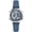 Silver Blue, variant on Waterproof Women's Digital Sports Watches with Silicone Strap, Alarm Calendar Stopwatch Chronograph 32mm Silver Case