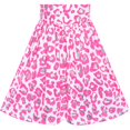 thumbnail image 4 of Sunny Fashion Girls Dress Pink Shinning Leopard Casual Sundress 4 Years, 4 of 5