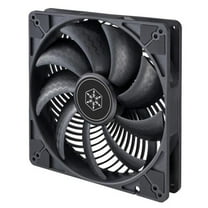 180 mm Air Penetrator 184i Pro Enhanced PWM Controlled Air Channeling Fan, Black