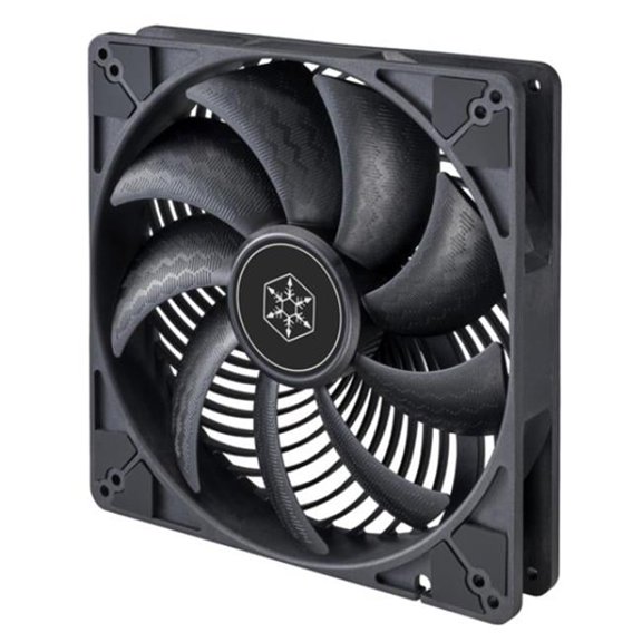 180 mm Air Penetrator 184i Pro Enhanced PWM Controlled Air Channeling Fan, Black