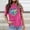 Hot Pink, variant on Graphic Tees for Women's T-Shirts crafted for casual fashion featuring 80s and 90s designs Brown XL