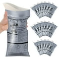 thumbnail image 7 of Disposable Emergency Urinal Bag, 8 Pack Portable Camping Pee Bags, Travel Pee Bags, Traffic Jam Emergency Portable Urine Bag, Vomit Bags, for Men Women Kids Patient, 7 of 7