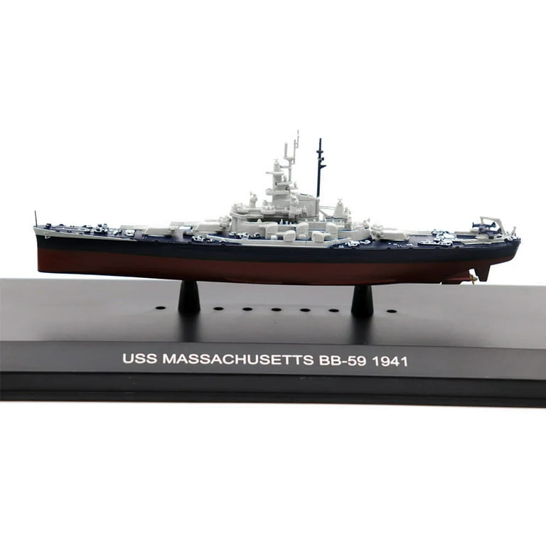 USS Massachusetts BB-59 Battleship (1941) 1/1250 Diecast USS Massachusetts BB-59 Battleship (1941) 1/1250 Diecast