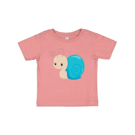 

Inktastic Adorable Blue Snail Gift Baby Boy or Baby Girl T-Shirt