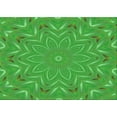 thumbnail image 1 of Ahgly Company Machine Washable Indoor Rectangle Transitional Neon Green Area Rugs, 2' x 5', 1 of 7