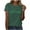 Green, variant on Short Sleeve Shirts for Women St. Patrick's Day Holiday Tops Trendy Green Shamrock Graphic Tees Loose Casual T Shirt Soft Crew Neck Blouse