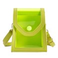 thumbnail image 2 of Bolsos transparentes para mujer, bolso simple transparente a la moda, embrague femenino (verde) Tmvgtek Para Estrenar, 2 of 9
