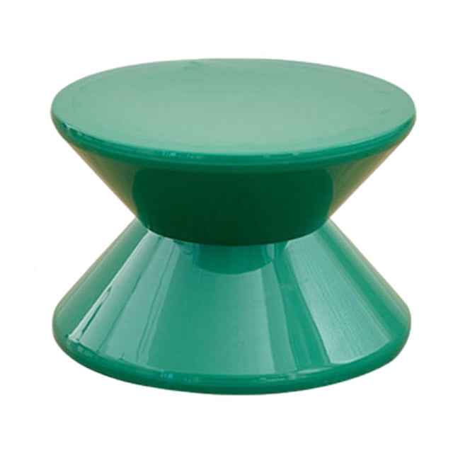 Taburete de sofá, mesita de noche pequeña con forma de reloj de arena, mesa auxiliar multiusos, estable, moderna, para decoración de apartamentos y 2 niveles