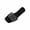 Black, variant on Women's Flat Sandals Rhinestone Glitter Slip On Outdoor Slides Sandals Oversized Sparkly Square Open Toe Sandals for Women