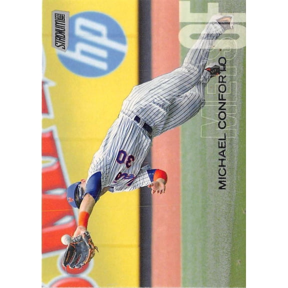 Collectible 2018 Stadium Club #27 Michael Conforto Mets MLB Baseball Trading Card