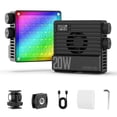 thumbnail image 1 of Luz de video ULANZI LE20 RGB portátil de 20 W con batería de 5000 mAh, 1 of 8
