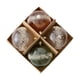 thumbnail image 3 of Juego de adornos de bolas navideñas, adornos decorativos navideños, manualidades fáciles de usar 8cm, 3 of 9