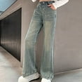 thumbnail image 5 of ZPYESWOW Teen Girl Jeans Sweatpants for Kids Sweat Pants Running Clothing for Her Gifts Small Gift Clothes for 9 Year Old Girls, Blue 15-16 Years, 5 of 9